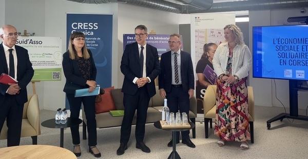 Santé mentale, mobilité, engagement : les défis de la jeunesse corse au cœur de la visite de Thibaut de Saint Pol