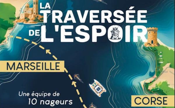 Défi humain et solidaire :  dix nageurs se mettront à l'eau entre Calvi et Marseille pour l'association "À Tè Carlucciu"