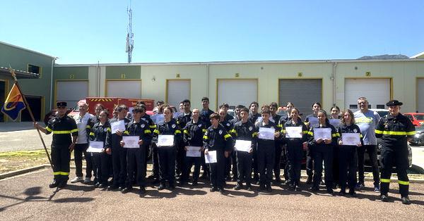 À Furiani, les cadets de la sécurité civile reçoivent leurs diplômes