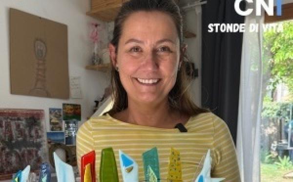 Stonde di vita avec…  Virginie Torelli, verrière d'art