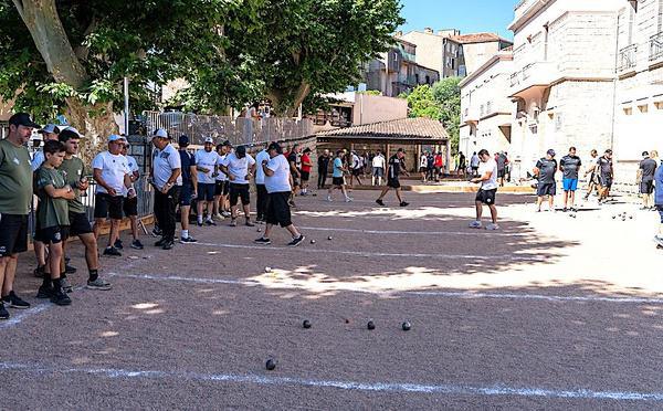 Pétanque à Portivechju - Coup d'envoi réussi pour le Challenge Gérard et Véro Cesari