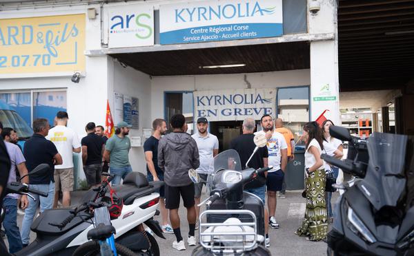 Grève chez Kyrnolia : les représentants syndicaux finalement reçus par la direction