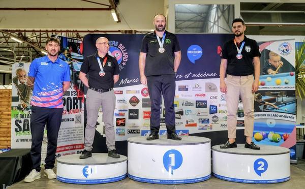 Le Bastiais Jean-Do Fiorentini champion de France de Billard