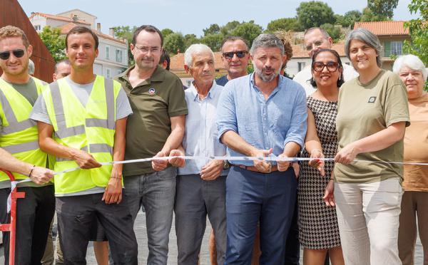 À Saint-Florent, le pont rouvre six mois après son effondrement