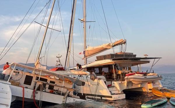 Collision entre deux catamarans à Cargèse : après le sauvetage, le propriétaire confronté à des tentatives de pillage