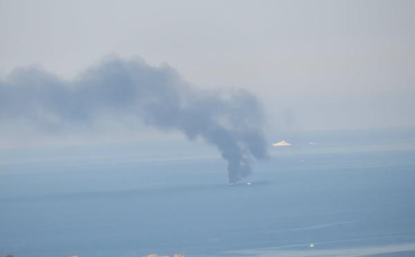 Bateau en feu dans le golfe d'Ajaccio : deux plaisanciers et leur chien sauvés au large de Pietrosella