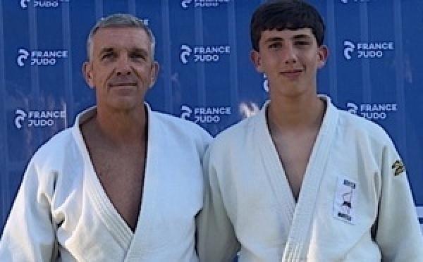 Judo Club di u Munticellu : Baptiste Narat ceinture noire à 15 ans