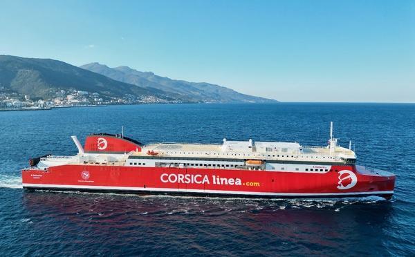 Entre Bastia et Marseille, Corsica Linea teste le BioGNL pour réduire de 80 % les émissions de son navire