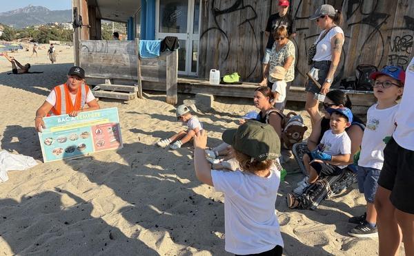 Ajaccio - Au Ricanto, les plus petits apprennent déjà à protéger le littoral