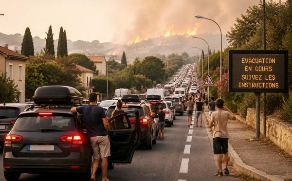Incendies de forêt : l'évacuation, un nouveau défi pour la sécurité civile&nbsp;?