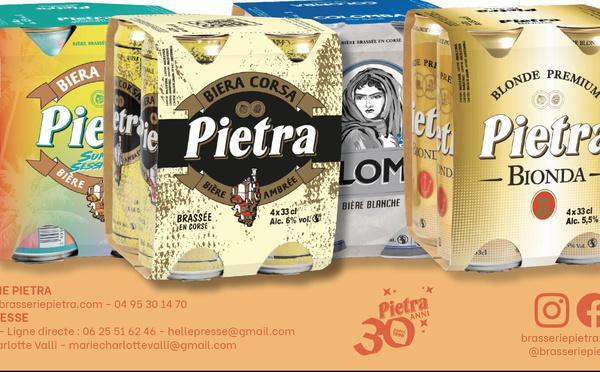 La Brasserie Pietra remplace le plastique par le carton pour ses packs de bières