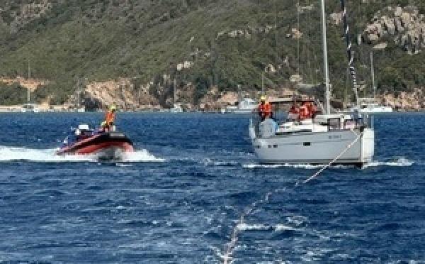 Valinco : un voilier remorqué et un chasseur sous-marin retrouvé sain et sauf