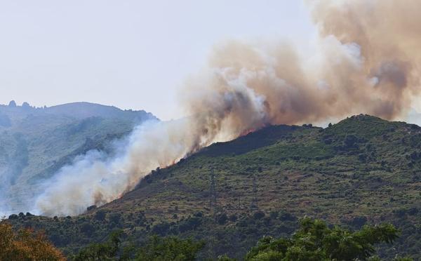 Deux incendies mobilisent d'importants moyens à Oletta et Biguglia