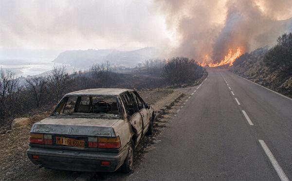 31 juillet 1989 : deux touristes italiens piégés par les flammes à Meria