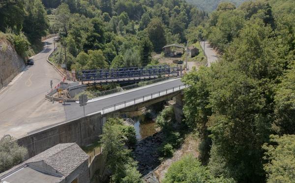 Le pont Blanc d'Orezza à nouveau ouvert après une vaste opération de confortement