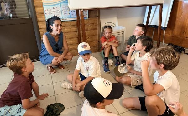 À la STARESO, Sarah El Haïry place les enfants au cœur de la protection de la Méditerranée