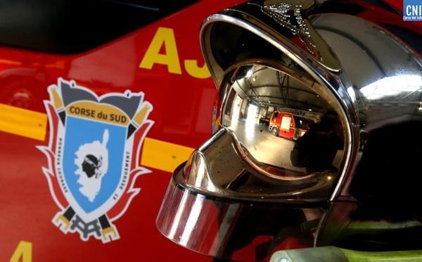 Ajaccio : un incendie ravage  le "Week-End" sur la route des Sanguinaires
