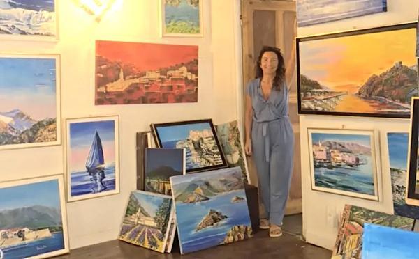 Piana, point de départ d’un voyage pictural corse signé Fior di Lisia