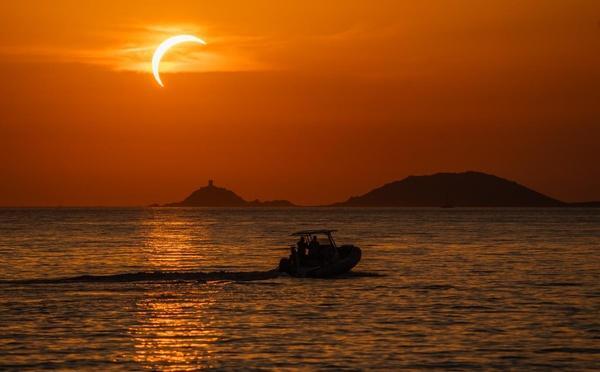 EN IMAGES - La Corse au rendez-vous de l’éclipse solaire