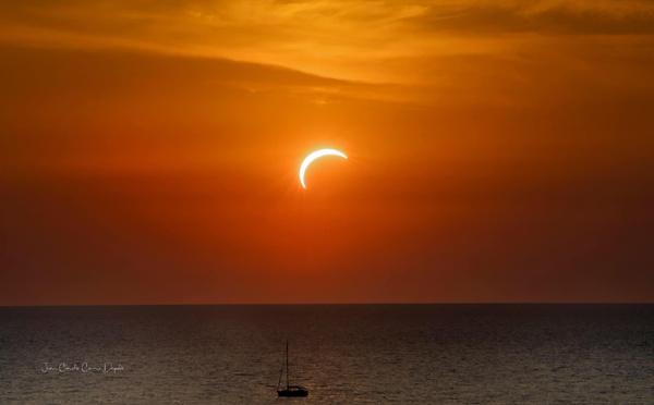 Éclipse solaire crépusculaire : quelque chose de magique