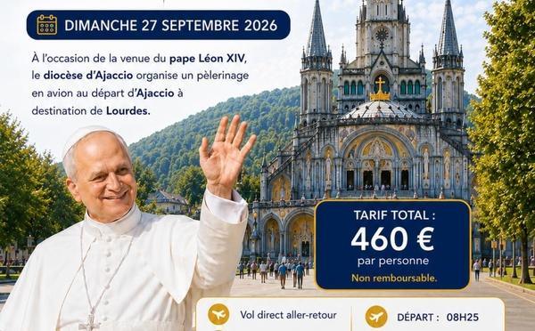 « Pèlerins d’un jour » à Lourdes avec le cardinal Bustillo pour la venue du pape Léon XIV