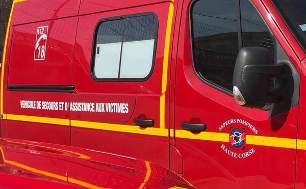 Un accident de la circulation fait un blessé à Poggio-di-Venaco