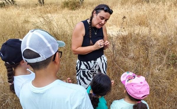 A l'Alma Salvatica, des enfants de Porto-Vecchio ont mis leur nez dans les plantes du maquis