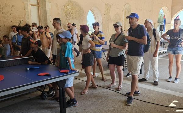 Tennis de Table - Belle participation à la Fête du Ping à Bonifacio