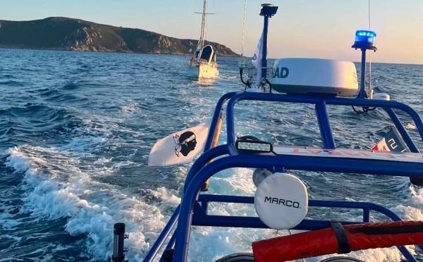 Ajaccio : quatre personnes secourues par la SNSM après une avarie au large de Capo di Muro