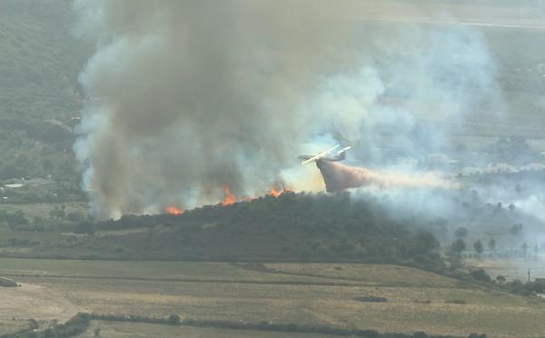 Incendie entre Calenzana et Montemaggiore : 7 habitations touchées par les flammes
