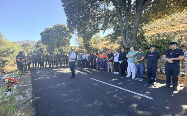 En Balagne la mémoire des soldats du feu honorée à Zilia-Calenzana et Felicetu