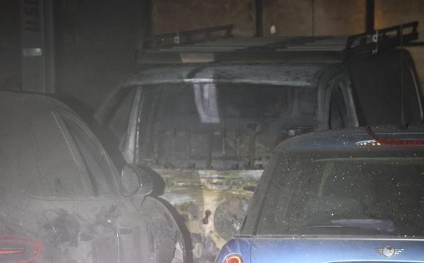 Furiani : un incendie se déclare dans un garage automobile, plusieurs véhicules touchés