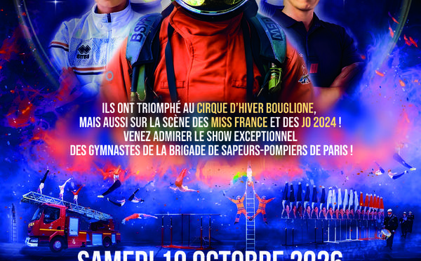 Ajaccio - Les gymnastes des pompiers de Paris attendus pour un spectacle inédit au Palatinu