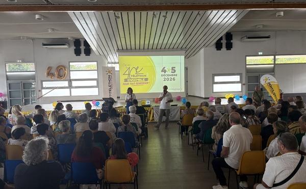 Lancement du Téléthon en Haute-Corse : Borgo, ville phare