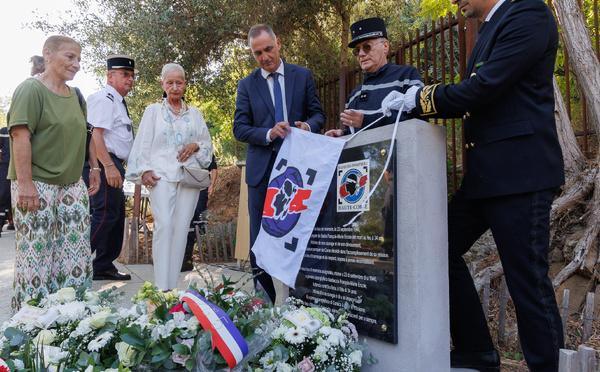 Bastia - Une plaque en hommage au pompier François-Marie Ercole, 80 ans après sa mort