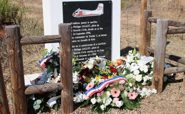 Calenzana&nbsp;- les sapeurs-pompiers ont rendu hommage à Philippe Gallet
