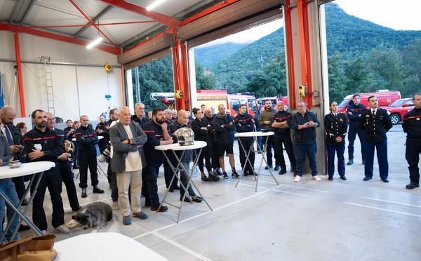 À Bocognano, une caserne rénovée pour améliorer le quotidien des pompiers
