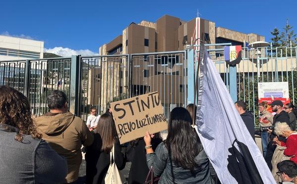 24 octobre à Bastia : 150 manifestants et un appel à l’unité des Corses