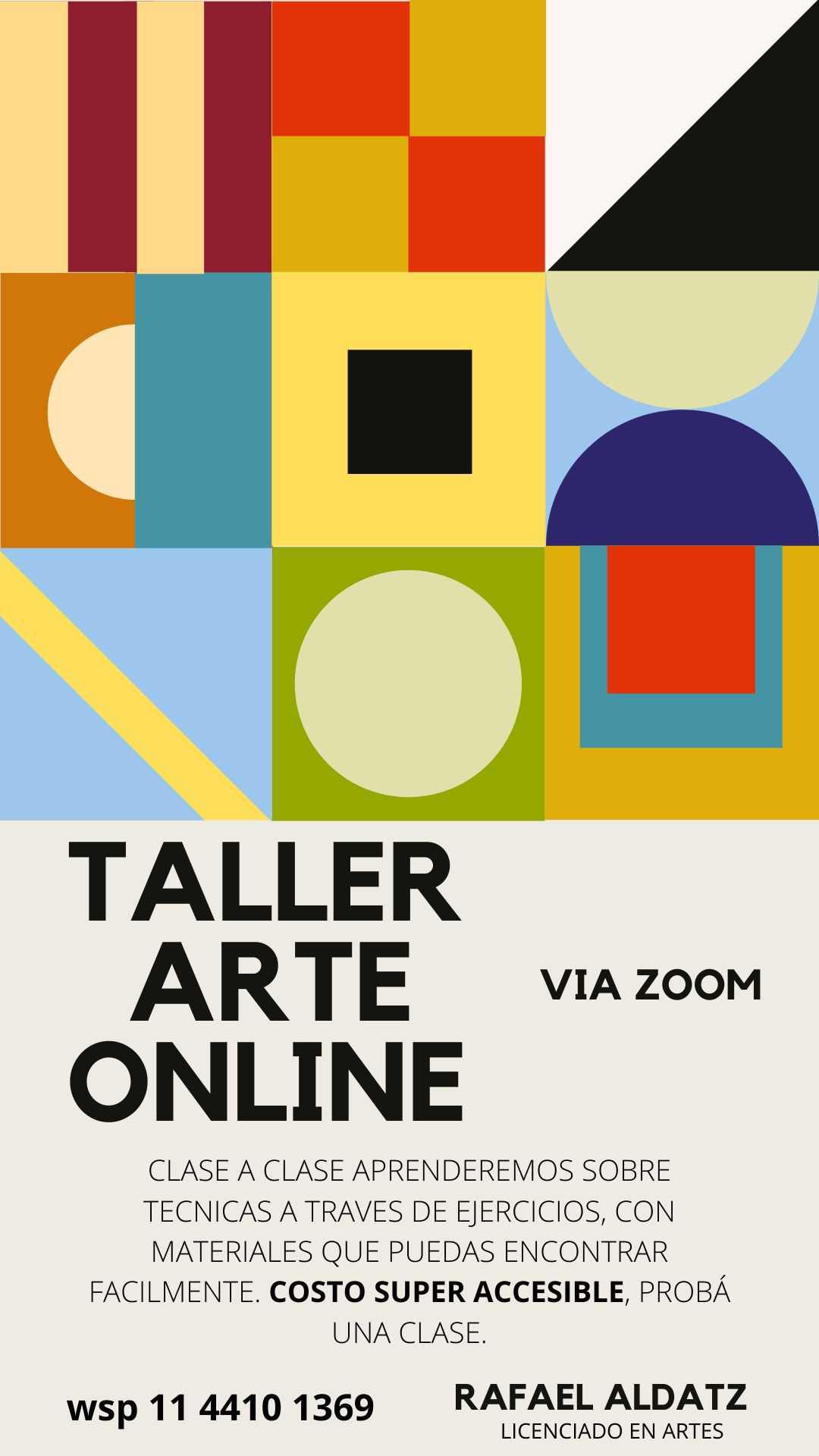 Taller de Arte para niños, jóvenes y adultos - Rafael Aldatz