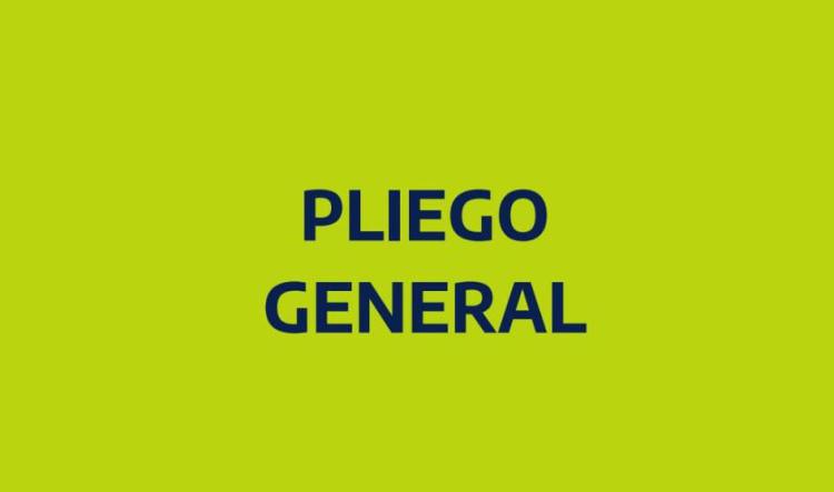 Pliego General - Ord. 5256/2018