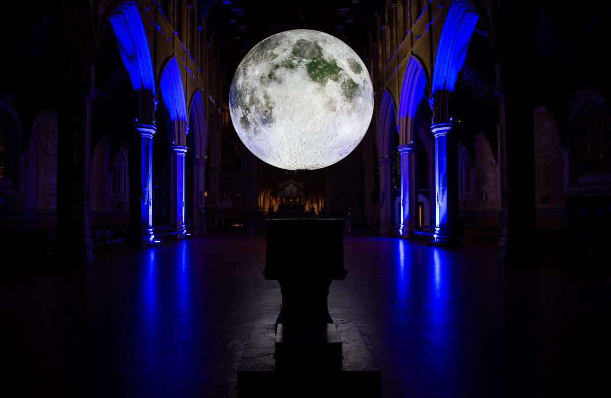[Focus] - La lune comme vous ne l'avez jamais vue ! Museum of the moon se pose à Portsmouth 