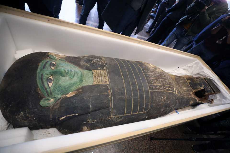 [Focus] - Un sarcophage volé rendu à l'Égypte par les États-Unis