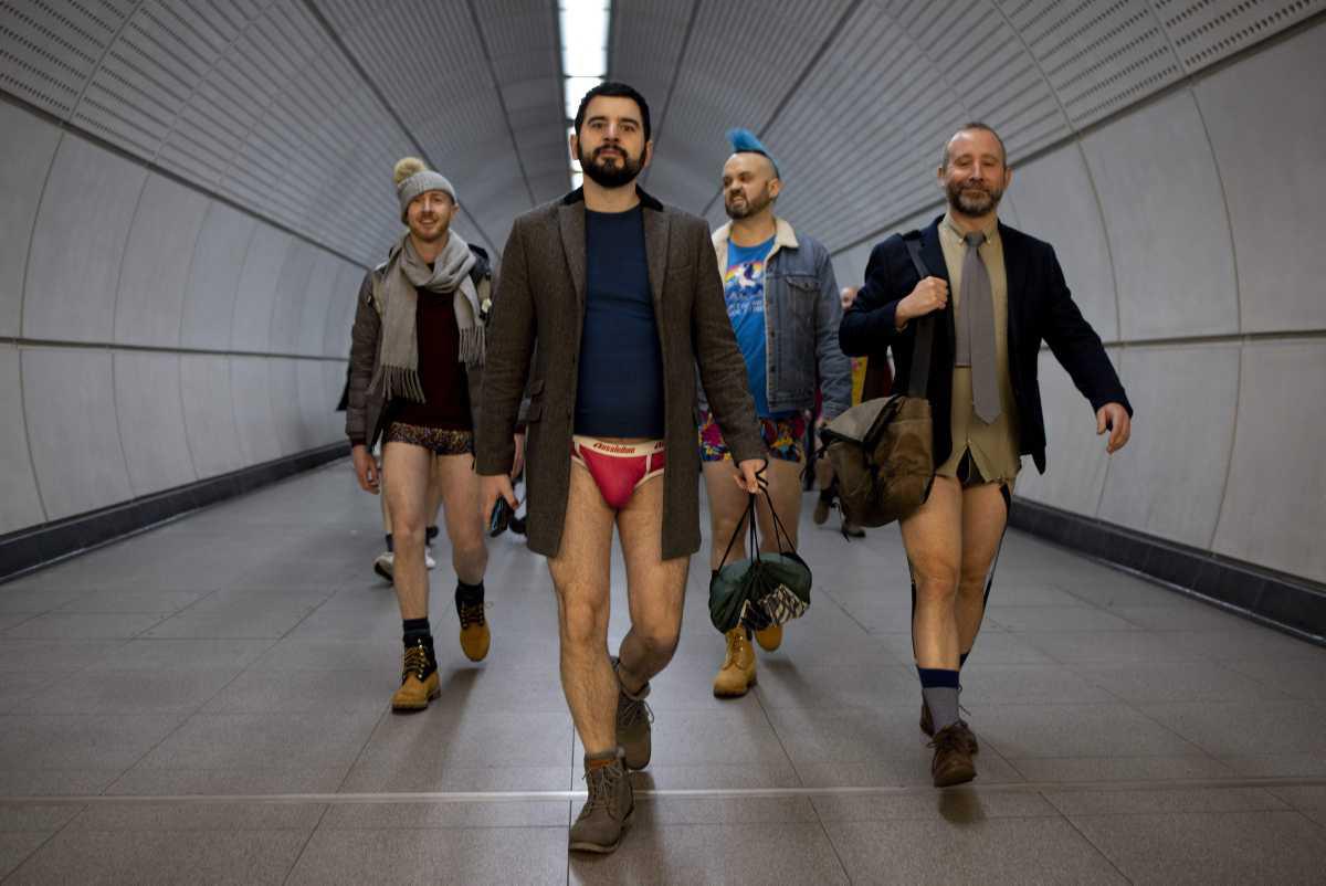 [Focus] - "No trousers tube ride" : c'était la fête du slip dans le métro de Londres