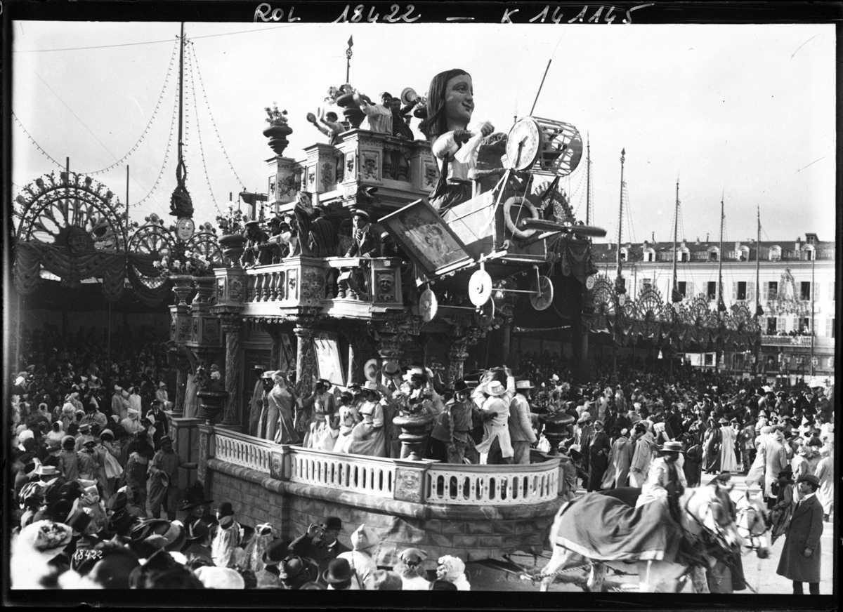 [Focus] - Le Carnaval de Nice fête ses 150 ans. Retour en images avec la Bibliothèque Nationale de France
