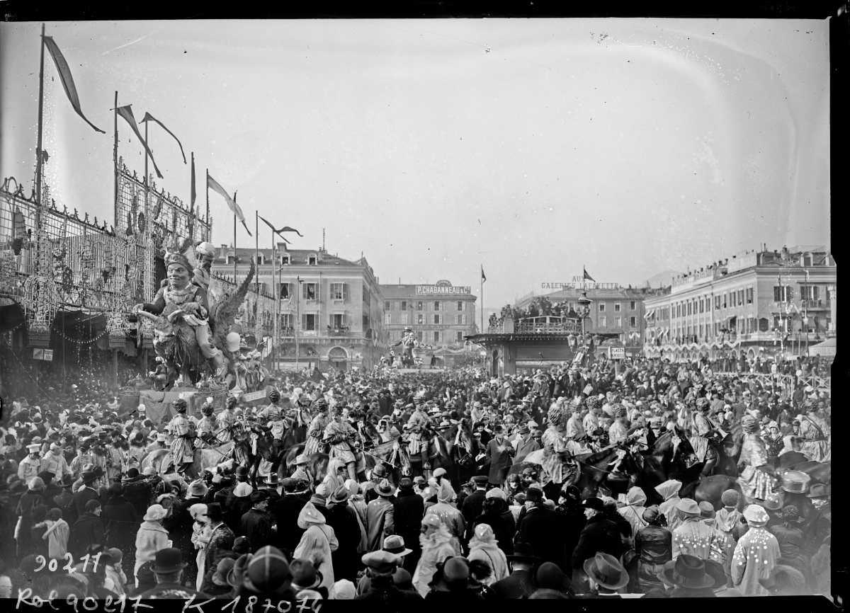 [Focus] - Le Carnaval de Nice fête ses 150 ans. Retour en images avec la Bibliothèque Nationale de France