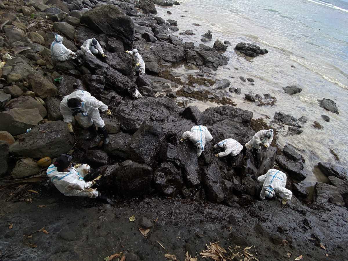[Focus] - Marée noire aux Philippines : nettoyage des côtes sur l'île de Mindoro