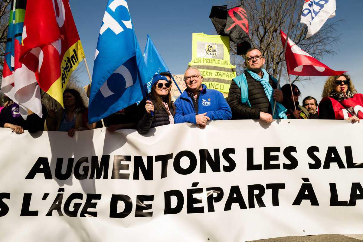 [FOCUS] - Petit tour de France de la 6e journée de manifestation contre la réforme des retraites