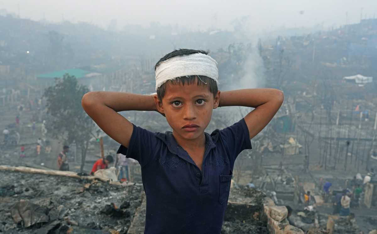 [FOCUS] - Catastrophe humanitaire : Des réfugiés Rohingyas sans abris après le violent incendie d'un campement
