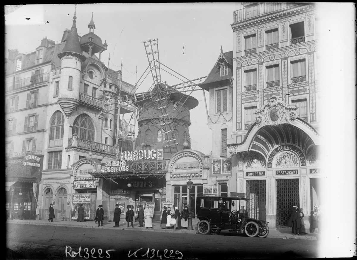 [Focus] - Retour en images sur l'incendie du Moulin Rouge à Paris en 1915 