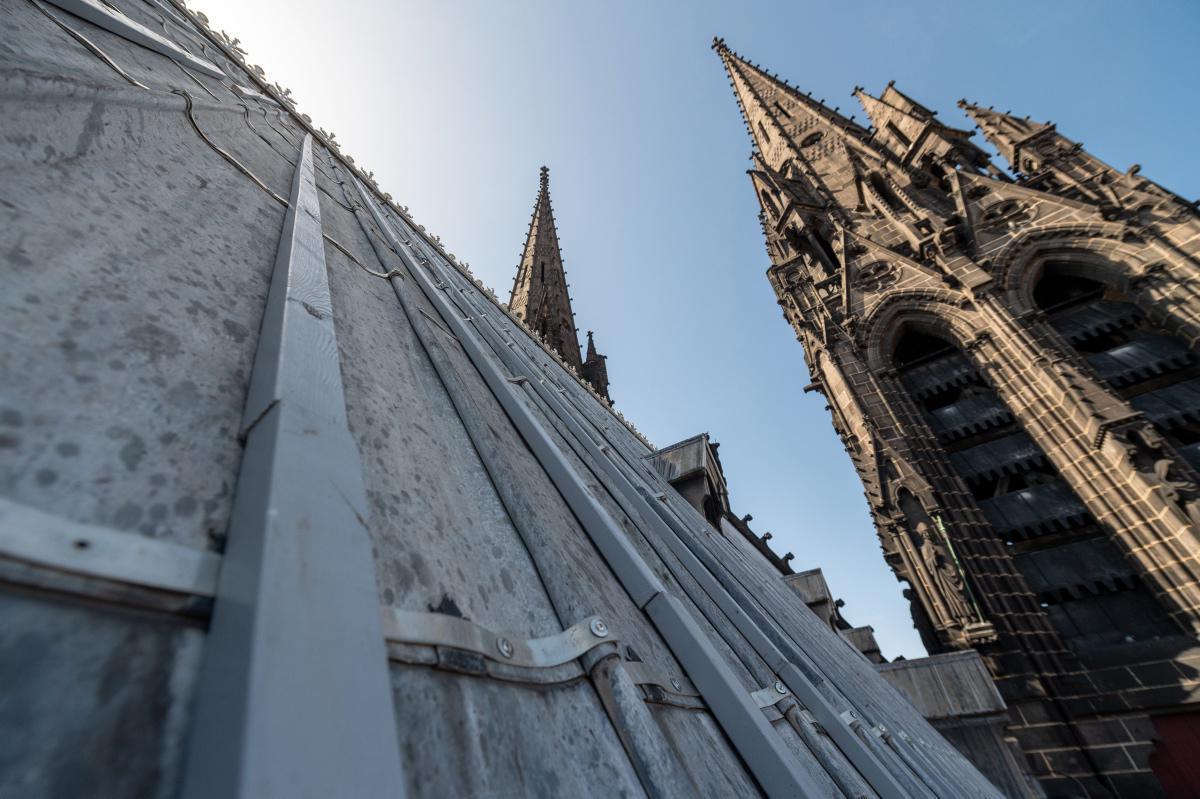 [Focus] - Deuxième plus gros chantier après Notre-Dame de Paris, la cathédrale de Clermont-Ferrand